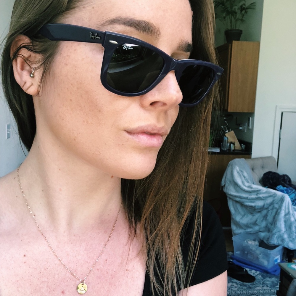 Wayfarer Purple RayBans
